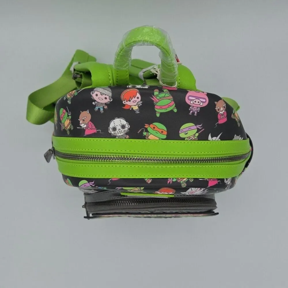 NWT!! Loungefly Teenage Mutant Ninja Turtles Sewer Cap Mini Backpack